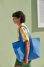 Miniatyrbilde 7 av Apple Green Westford Mill EarthAware® 230 g/m2 Økologisk Bomullstwill 23L Shoppingbag