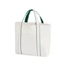Miniatyrbilde 1 av Soft White/Bottle Green Westford Mill Courtside 9,5L Resirkulert Bomull og Polyester  Handlenett