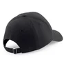 Miniatyrbilde 1 av Black Beechfield Børstet Bomull Pro-Style  Caps