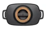 Miniatyrbilde 2 av Sort Fiskars Norden 5L Oval Støpejernsgryte