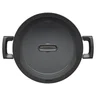 Miniatyrbilde 2 av Sort Fiskars Hard Face 5L Resirkulert Aluminium Non-stick Gryte med Lokk