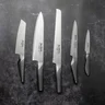 Miniatyrbilde 1 av Stål Global Rustfritt Stål Knivsett med 5 deler