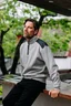 Miniatyrbilde 2 av Gråmelert/Koks You Valdez Half-Zip Genser