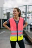 Miniatyrbilde 2 av Hvit/Safety Gul You Eskilstuna Refleksvest