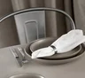Miniatyrbilde 6 av Matt stål Gense Thebe Stål 4 stk Serviettringer