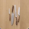 Miniatyrbilde 1 av Stål/Tre Lion Sabatier Gemini 4 deler Knivsett