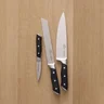 Miniatyrbilde 1 av Stål/Svart Lion Sabatier Hercules 3 deler Knivsett