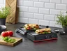 Miniatyrbilde 4 av Svart Nordic Sense 1500W Multijern med Avtakbare Grillplater