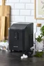 Miniatyrbilde 2 av Svart Nordic Sense Isbitmaskin 0.8L