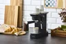 Miniatyrbilde 5 av Svart Nordic Sense Espressomaskin med Melkeskummer og Kapseladapter