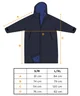 Miniatyrbilde 1 av Navy Södahl North Polyester Fleecefôr Navy Vinterbadekåpe