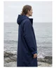 Miniatyrbilde 2 av Navy Södahl North Polyester Fleecefôr Navy Vinterbadekåpe