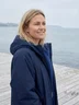 Miniatyrbilde 11 av Navy Södahl North Polyester Fleecefôret Navy Vinterbadekåpe