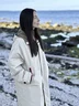 Miniatyrbilde 5 av Beige Södahl North Polyester Fleece Vinterbadekåpe