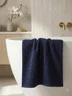 Miniatyrbilde 3 av Navy blue Södahl Suite One Essence 6 deler Håndklesett Økologisk Bomull Navy