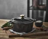 Miniatyrbilde 3 av Svart Pillivuyt Gourmet Garonne 3,8 Liter Støpejern Gryte