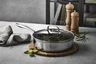 Miniatyrbilde 6 av Stål Pillivuyt Gourmet Paillon Hybrid 24 cm Rustfritt Stål Sautépanne