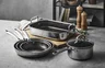 Miniatyrbilde 13 av Stål Pillivuyt Gourmet Paillon Hybrid 20+28 cm Rustfritt Stål Stekepannesett