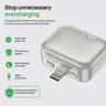Miniatyrbilde 5 av Sølvfarget XD Xclusive ChargeGuard RCS USB-C Adapter med Automatisk Utkobling