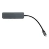 Miniatyrbilde 3 av Grå XD Xclusive Terra RCS Resirkulert Aluminium USB Hub med HDMI-inngang