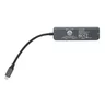 Miniatyrbilde 4 av Grå XD Xclusive Terra RCS Resirkulert Aluminium USB Hub med HDMI-inngang