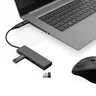 Miniatyrbilde 1 av Grå XD Xclusive Terra RCS Resirkulert Aluminium USB Hub