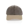 Miniatyrbilde 2 av Brun XD Xclusive Beau AWARE Resirkulert Bomull Vasket 6-panels Tofarget Caps