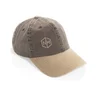 Miniatyrbilde 5 av Brun XD Xclusive Beau AWARE Resirkulert Bomull Vasket 6-panels Tofarget Caps