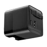 Miniatyrbilde 3 av Svart Urban Vitamin Mendocino 65W GaN-lader med Uttrekkbar  Ladekabel