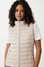 Miniatyrbilde 5 av Beige iqoniq Meru Resirkulert Polyester Vattert Vest Dame