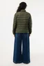 Miniatyrbilde 4 av Khaki iqoniq Maiko Resirkulert Polyester Vattert Jakke Dame