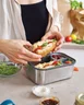 Miniatyrbilde 8 av Turkis Black + Blum Rustfritt Stål Sandwich Matboks
