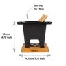 Miniatyrbilde 3 av Svart Boska 300 ml Nero Tapas Fondue