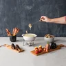 Miniatyrbilde 4 av Hvit Boska 750 ml Cheese Fondue Sett