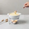 Miniatyrbilde 6 av Hvit Boska 750 ml Cheese Fondue Sett