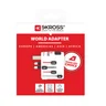 Miniatyrbilde 3 av Hvit Skross Pro 3-polet Verdensreiseadapter