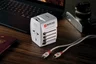 Miniatyrbilde 9 av Hvit Skross World MUV 65W PD med USB C-kabel Reiseadapter