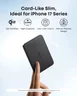 Miniatyrbilde 5 av Svart Anker Nano 5000 mAh 15W MagGo Slim Qi2 Magnetisk Trådløs Powerbank