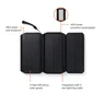 Miniatyrbilde 1 av Svart Nordic Drift Titan 10.000 mAh  Solcelledrevet Powerbank