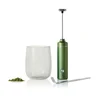 Miniatyrbilde 1 av Grønn Chado Matcha-sett med Melkeskummer og Glass