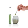 Miniatyrbilde 4 av Grønn Chado Matcha-sett med Melkeskummer og Glass