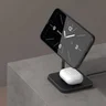 Miniatyrbilde 4 av Svart Office 2-i-1 Magnetisk Trådløs Ladeplate