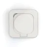 Miniatyrbilde 3 av Hvit Magnetisk Nattbordlader med Qi2 og USB-C