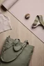Miniatyrbilde 4 av Grønn Vinga Hilo 280 g/m2 AWARE Resirkulert Kanvas 21L Toteveske