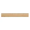 Miniatyrbilde 1 av Brun XD Collection Timberson Bambus Ekstra Tykk Dobbeltsidig 30 cm Linjal