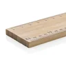 Miniatyrbilde 3 av Brun XD Collection Timberson Bambus Ekstra Tykk Dobbeltsidig 30 cm Linjal