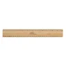Miniatyrbilde 5 av Brun XD Collection Timberson Bambus Ekstra Tykk Dobbeltsidig 30 cm Linjal