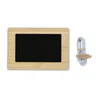 Miniatyrbilde 1 av Brun XD Collection Utah RCS Resirkulert Plast & FSC® Bambus LED-klokke