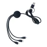 Miniatyrbilde 3 av Svart XD Collection RCS Resirkulert TPE og Plast 6-i-1 Ladekabel