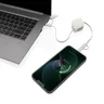 Miniatyrbilde 3 av Hvit XD Collection RCS Resirkulert Plast og TPE Uttrekkbar 6-i-1 Ladekabel
